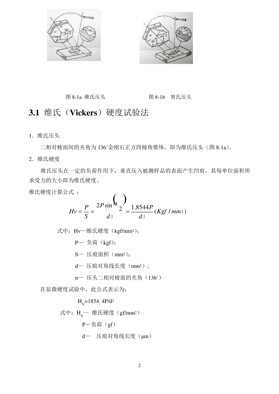 显微硬度的测定方法与设备_第2页