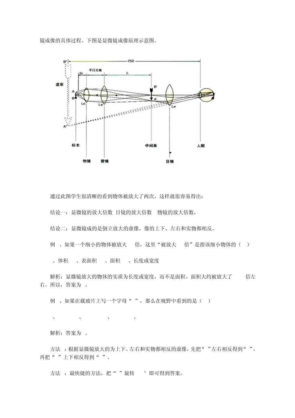 显微镜知识点精析_第2页