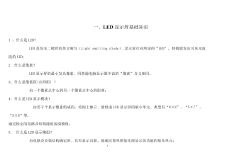 显示屏维修方案书