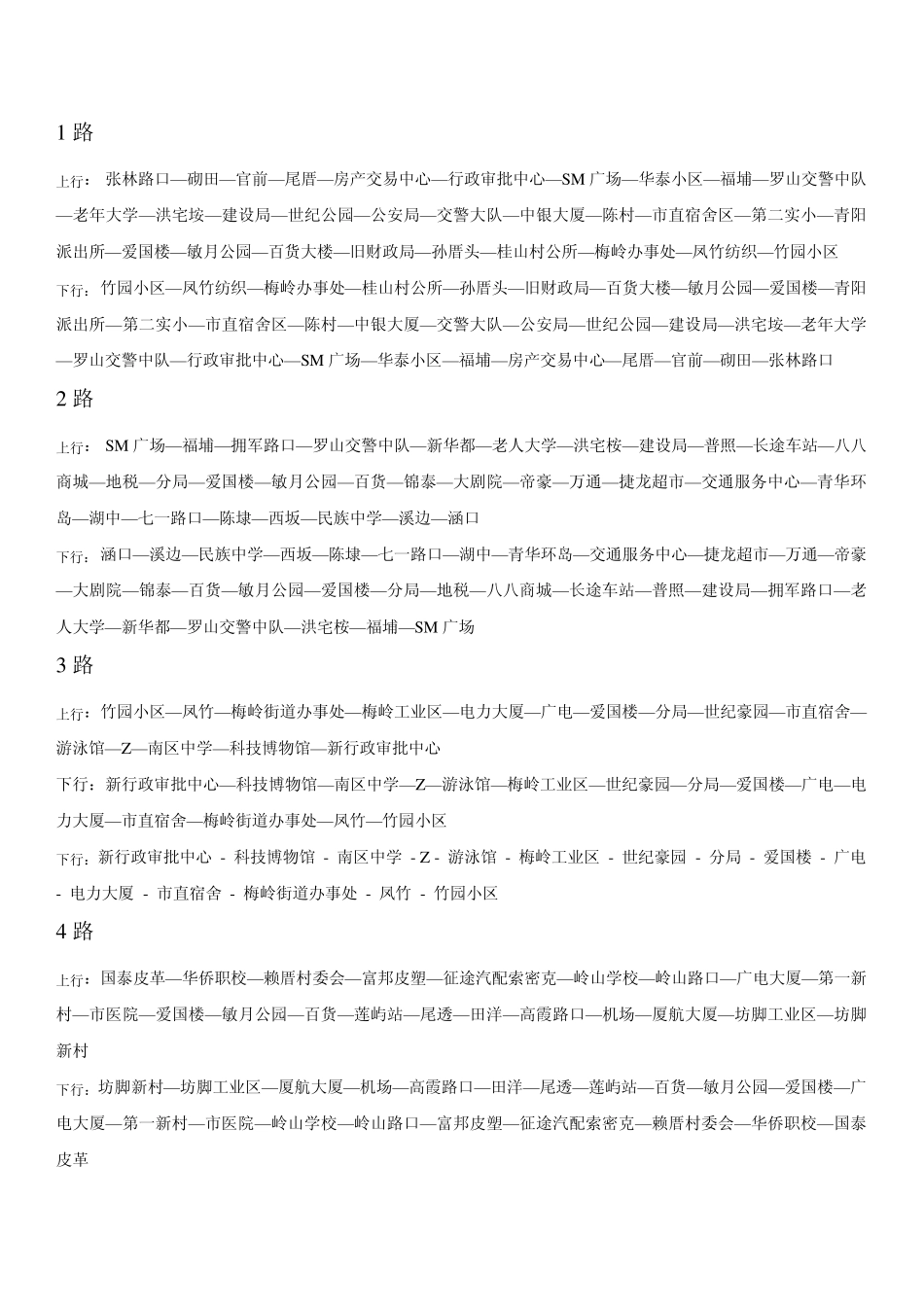 晋江公交车查询、晋江公交路线查询_第1页