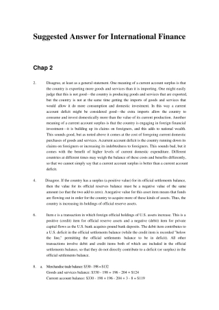 普格尔国际金融课后答案