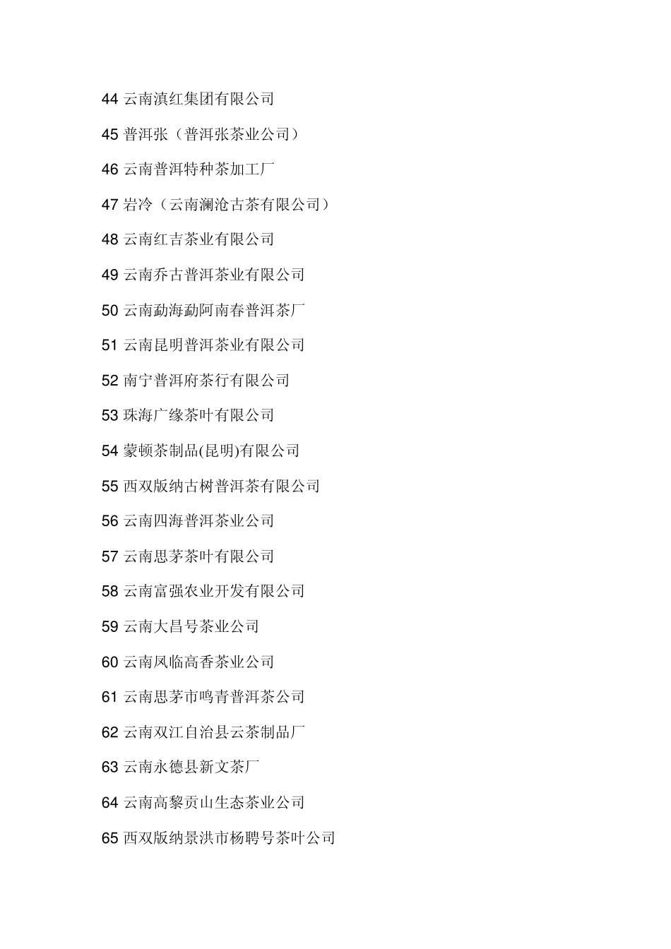 普洱茶知名品牌_第3页