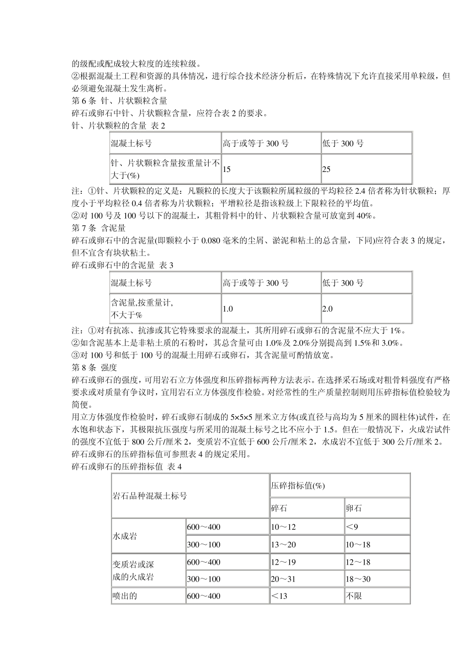 普通混凝土用碎石或卵石质量标准及检验方法_第2页