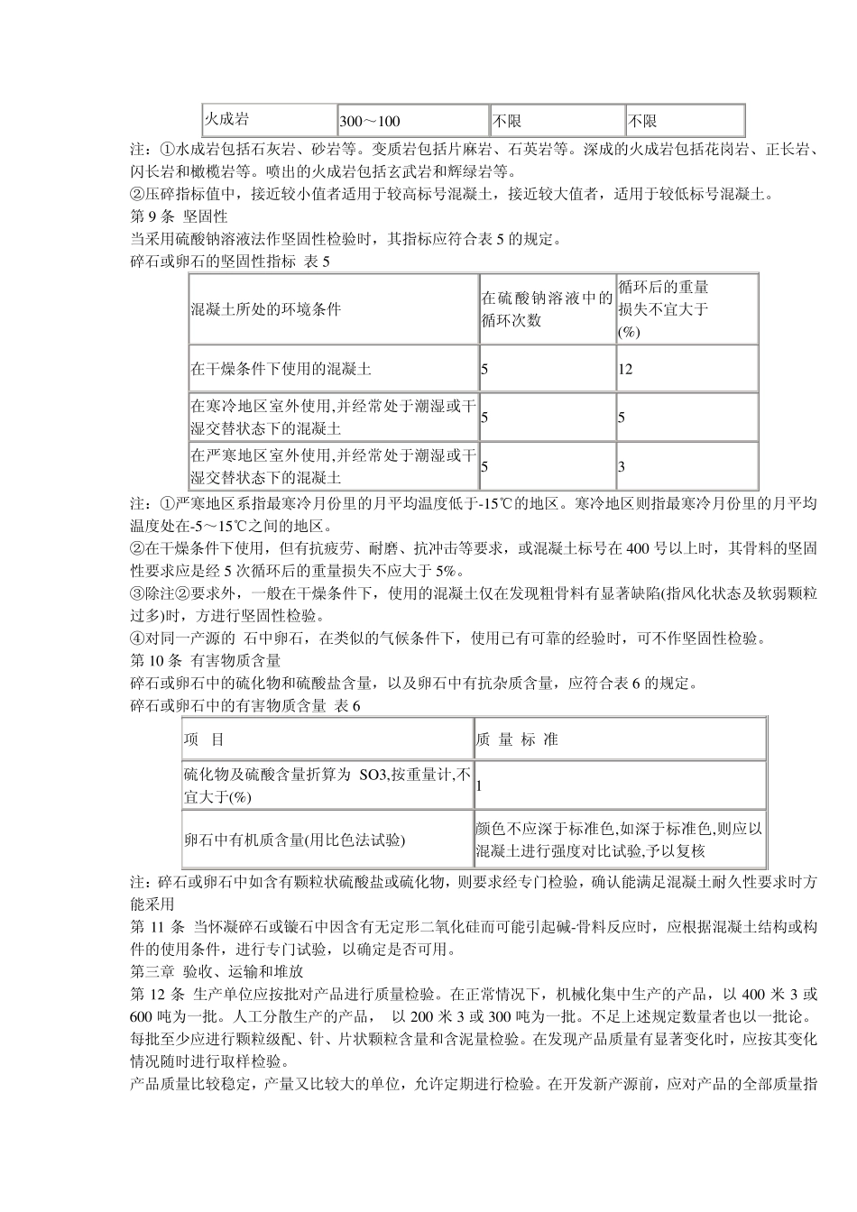 普通混凝土用碎石或卵石质量标准及检验方法_第3页
