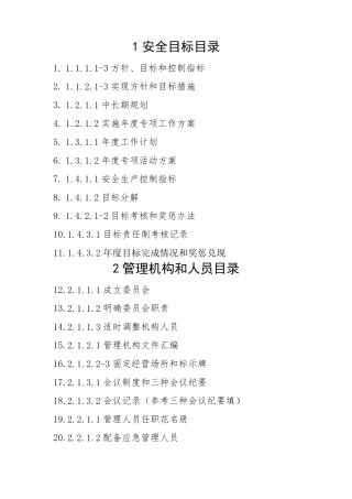 普通货物运输安全标准化116项考评资料