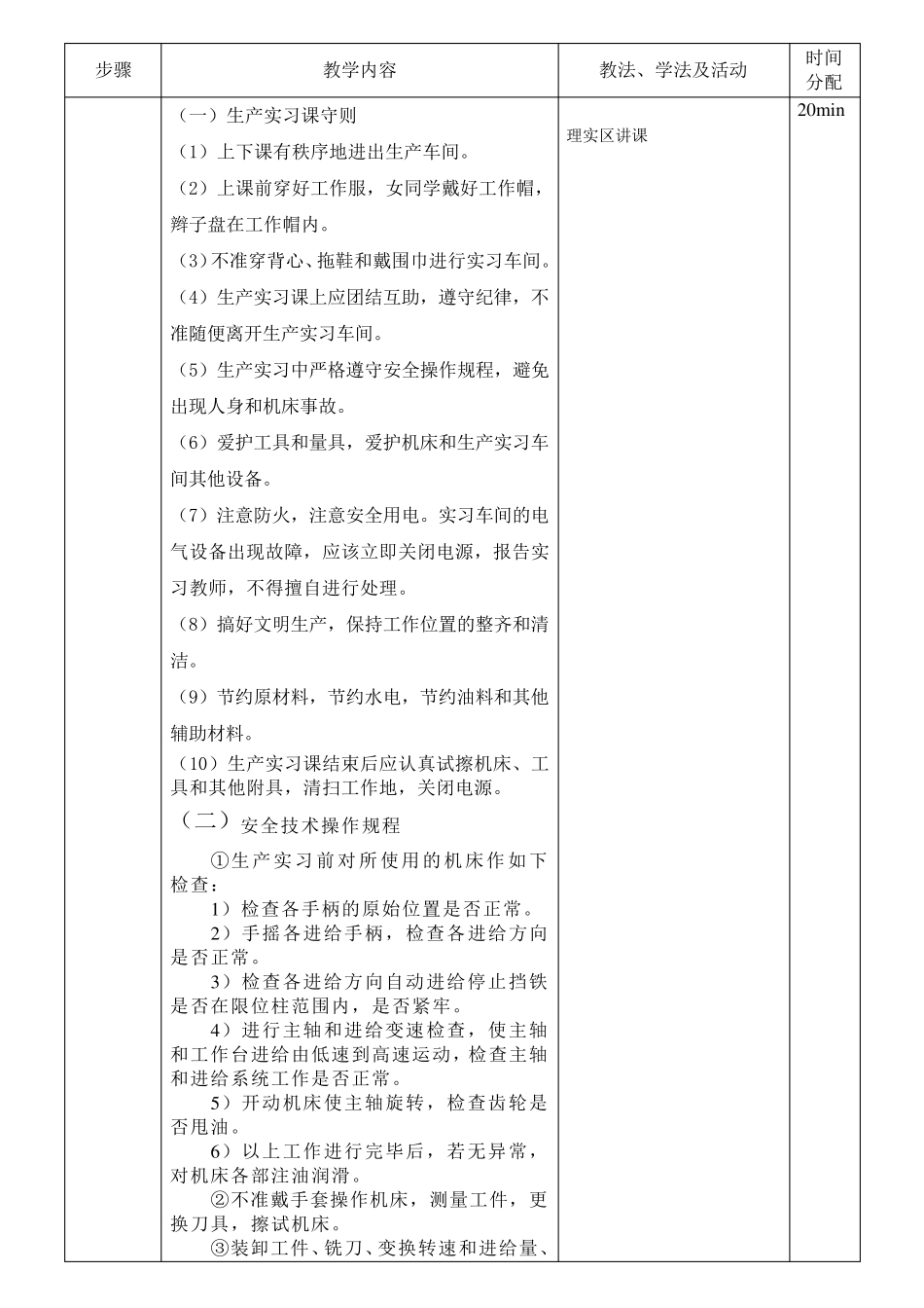 普通铣床教案_第2页