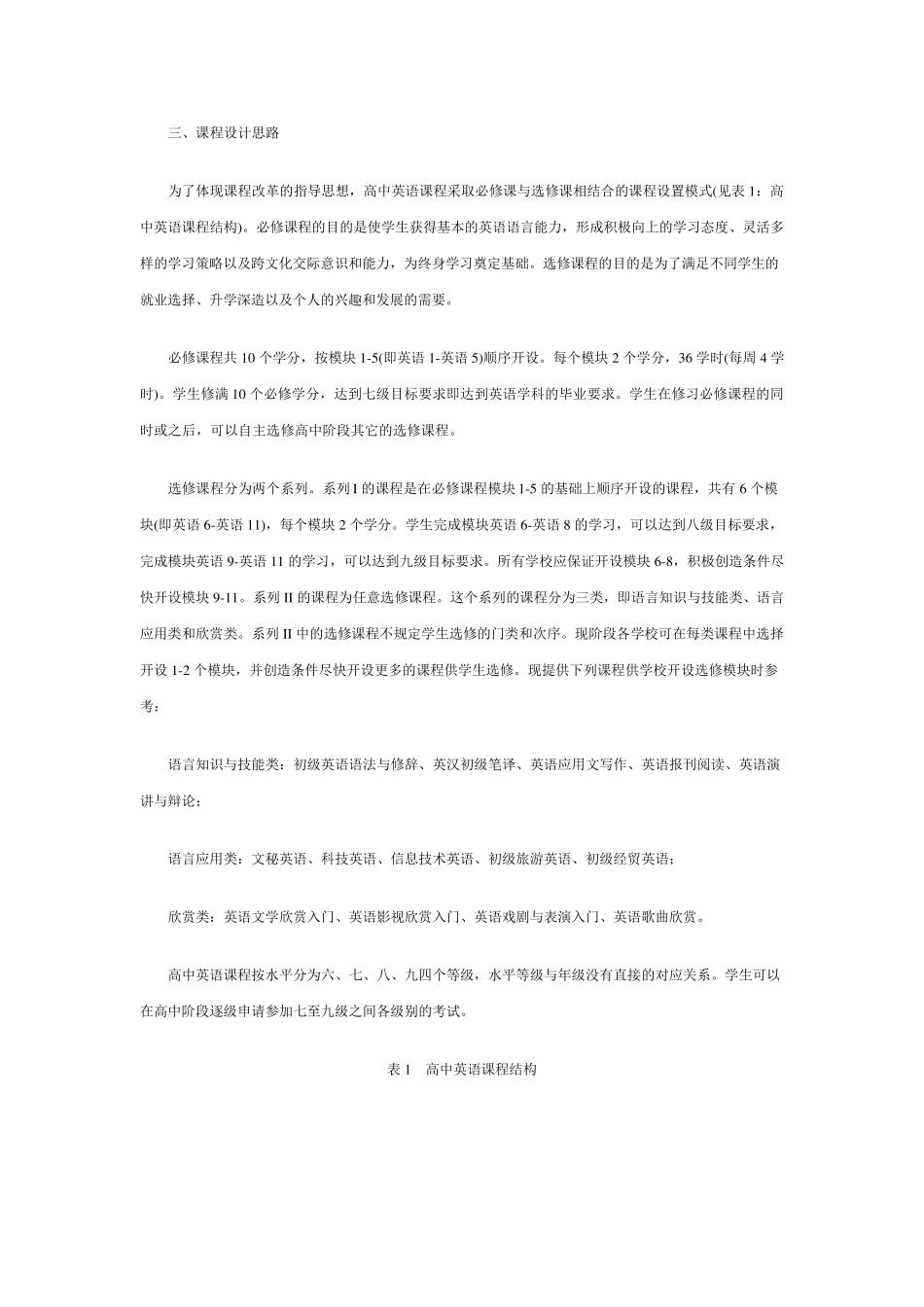 普通高中英语课程标准(实验)_第3页