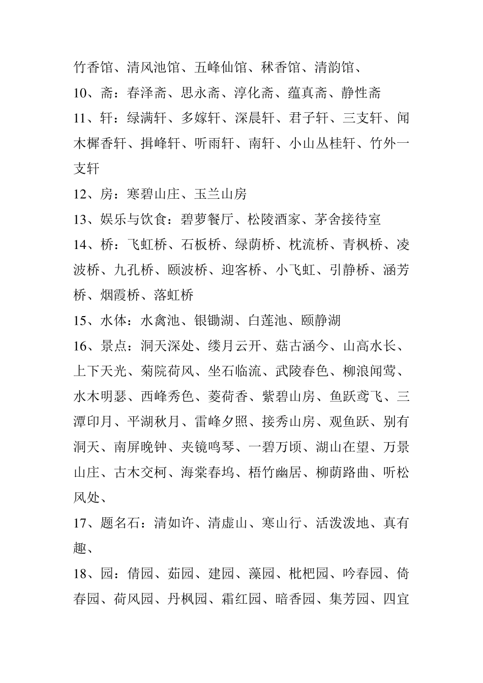 景点名字大全_第2页