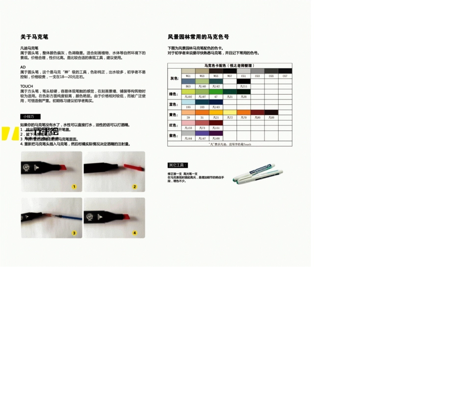 景观手绘马克笔零基础学习教程_第2页