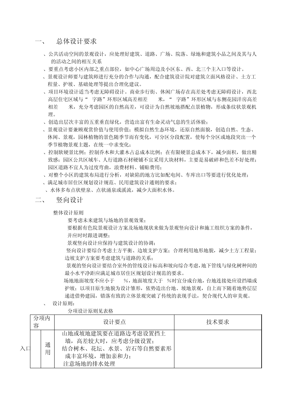 景观设计要求_第1页