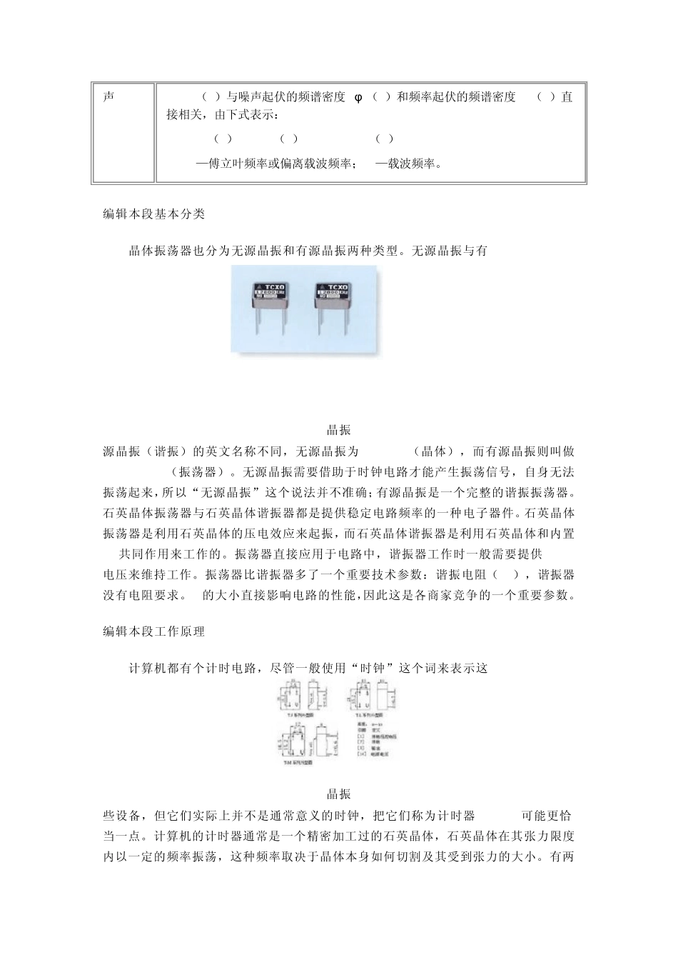晶振有着不同使用要求及特点_第3页