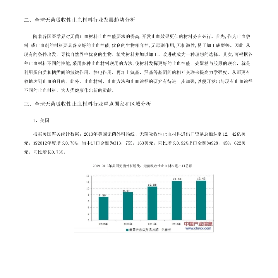 智研数据中心部分可吸收止血材料市场调研报告_第2页