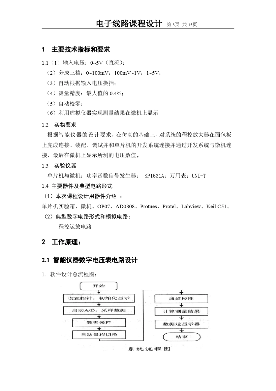 智能仪器设计实验报告_第3页