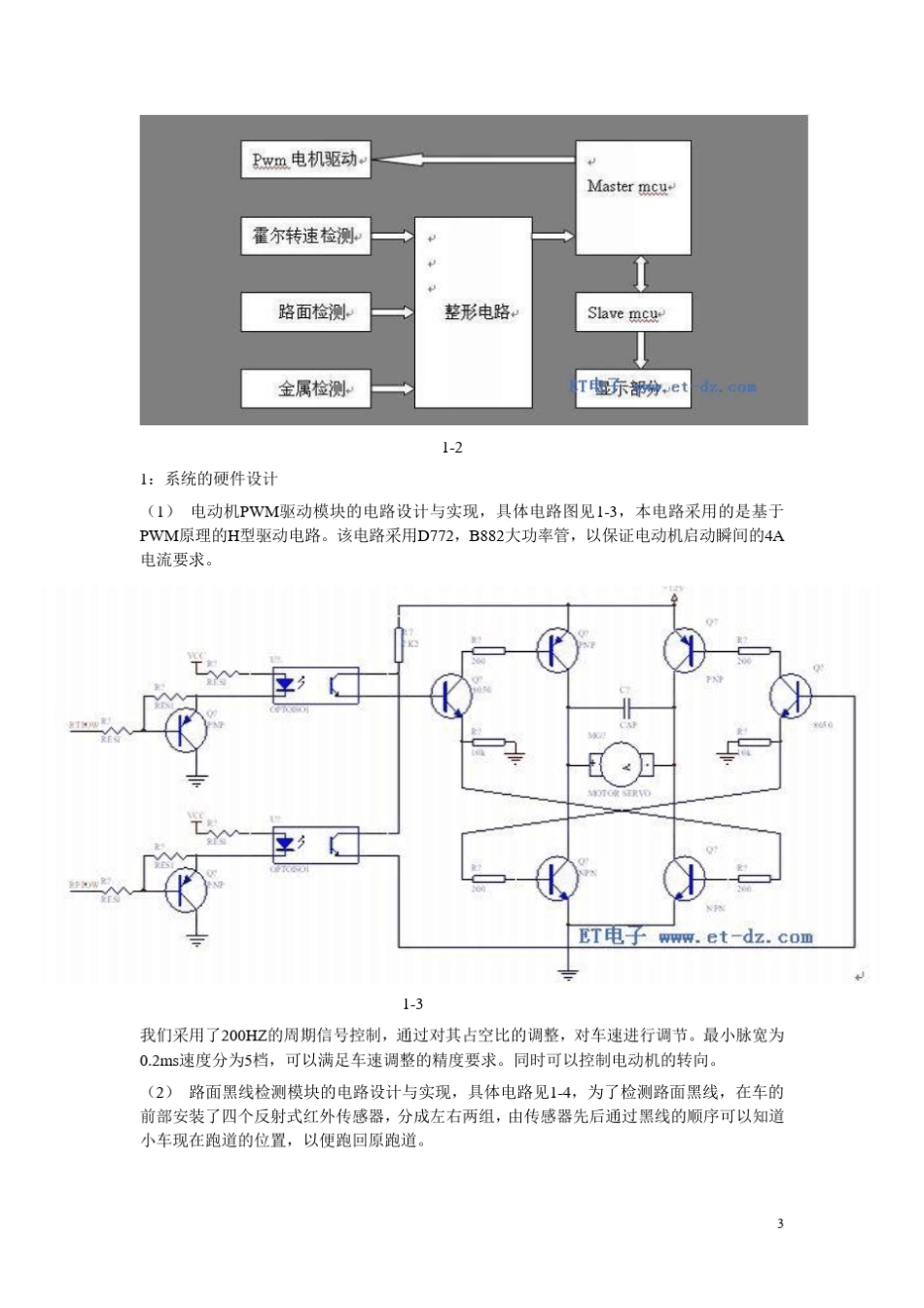 智能小车系统设计流程图_第3页