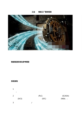 智能工厂解决方案