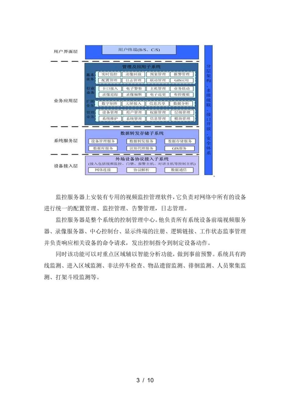 智能监控系统建设方案_第3页