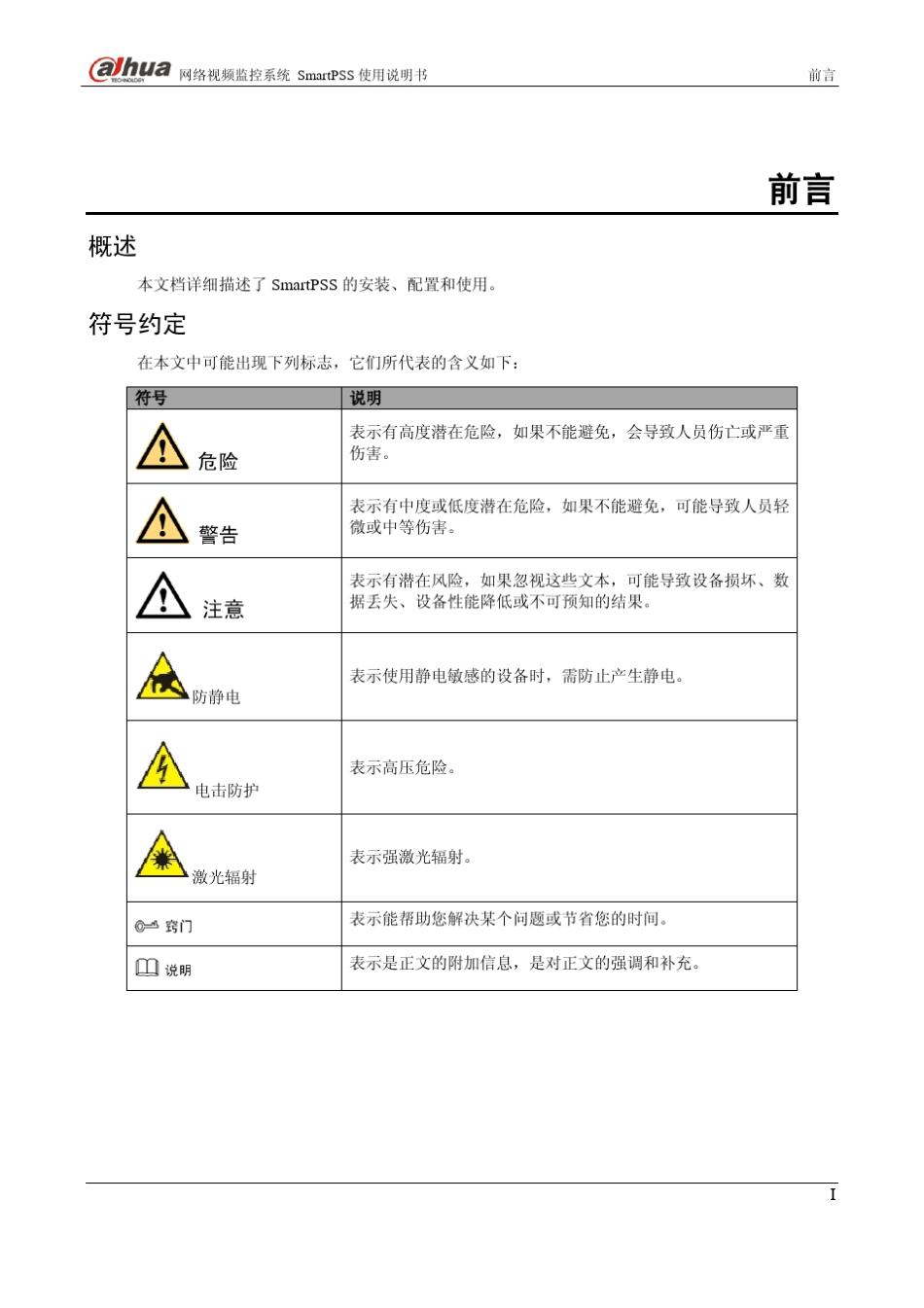 智能视频监控系统SmartPSS使用说明书1.10.0_第2页