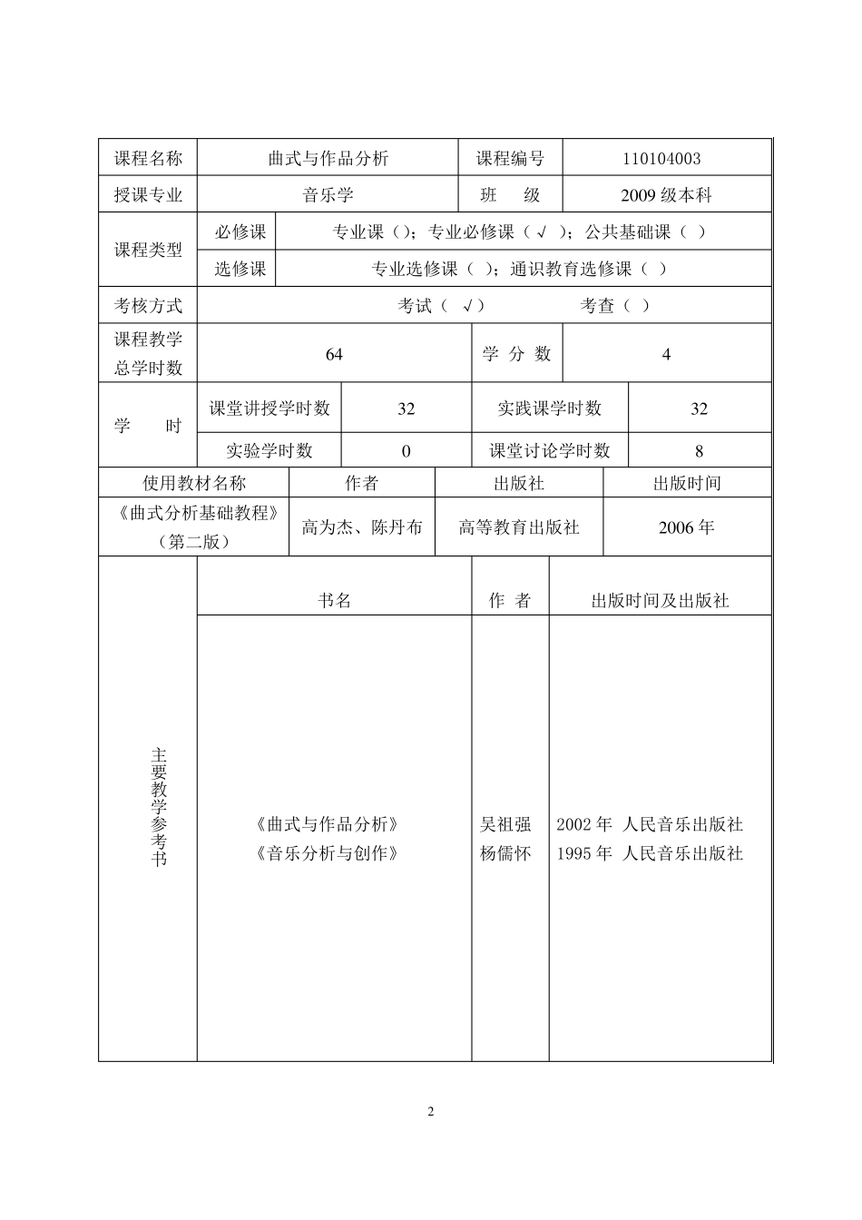 曲式与作品分析教案_第2页