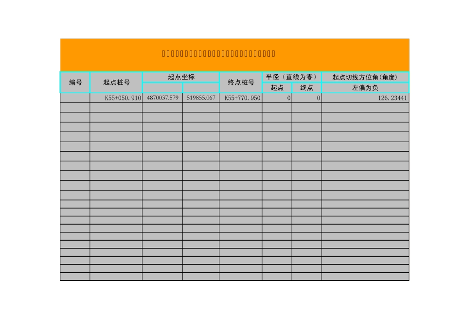 曲线坐标计算程序_第1页
