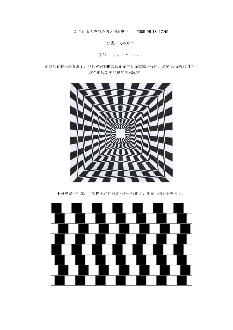 曲线幻觉的视觉艺术_第1页