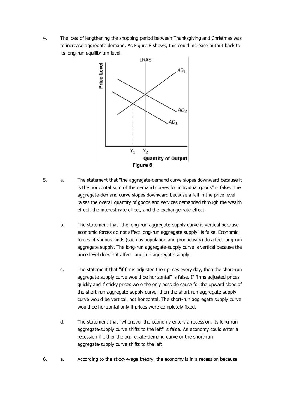 曼昆宏观经济学最新英文版参考答案第33章_第3页