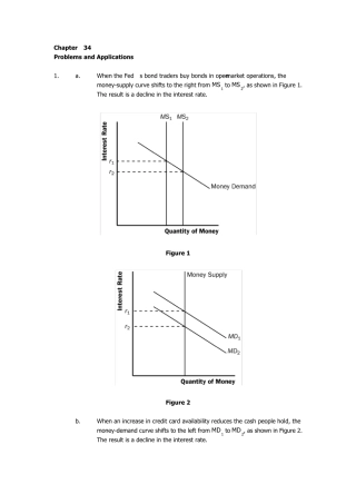 曼昆宏观经济学最新英文版参考答案第34章
