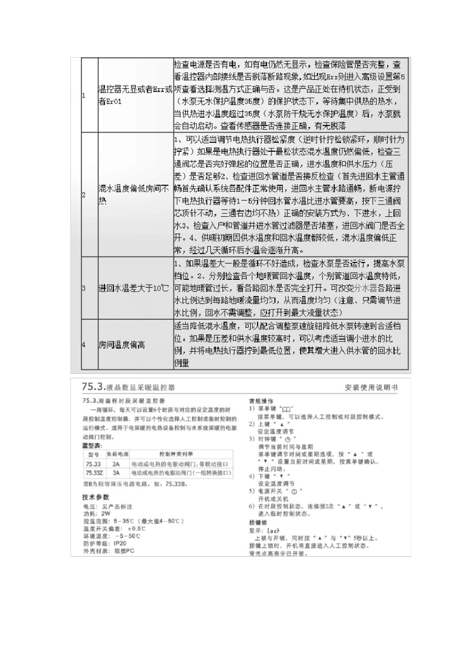曼瑞德混水中心用户手册+控制器调整说明_第2页