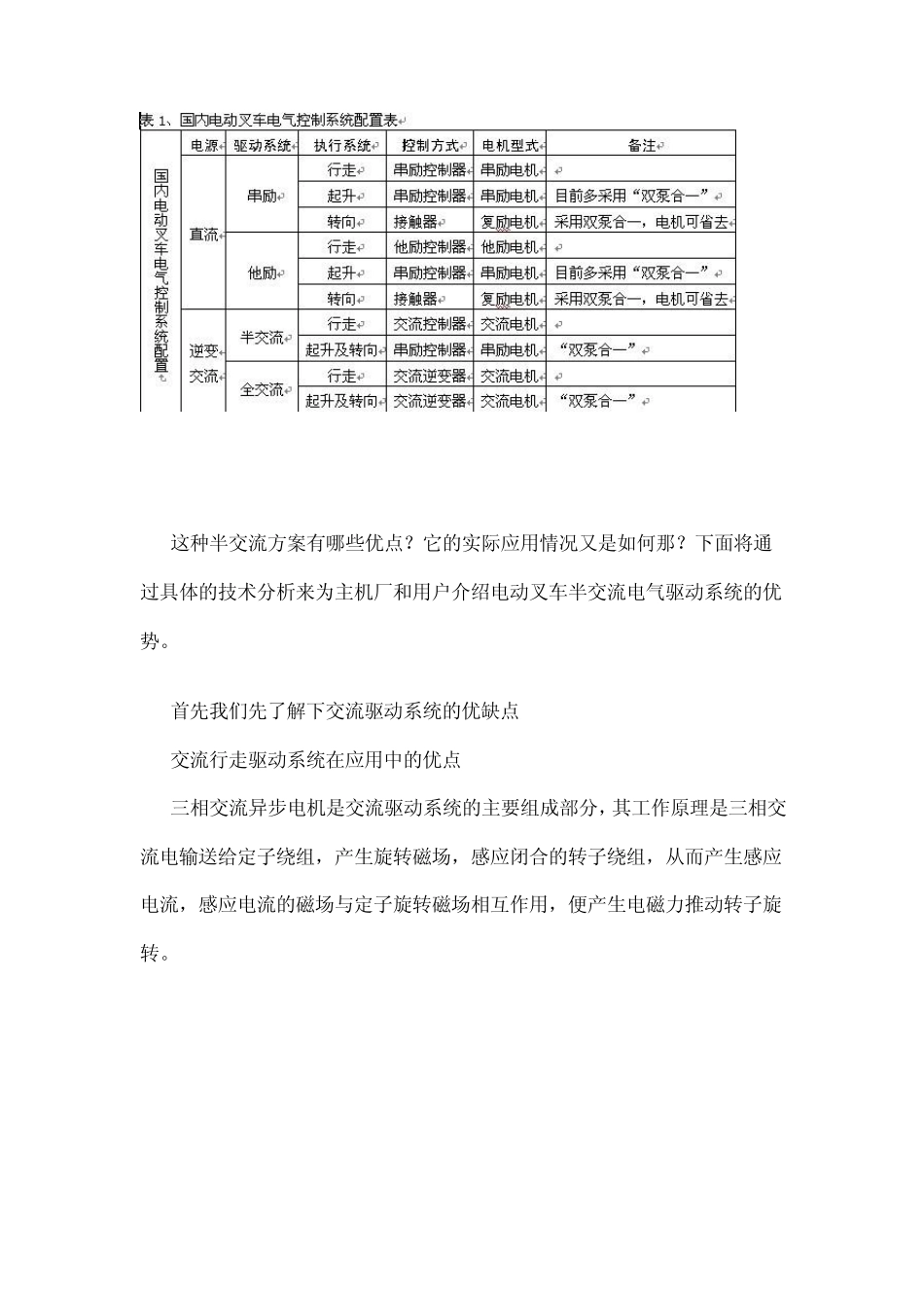 最佳电动叉车设计及配置方案_第3页