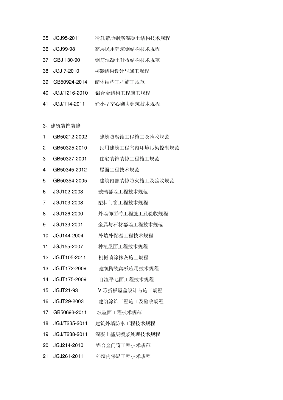 最全2014年版《现行建筑施工规范大全》全部电子版文件目录_第3页