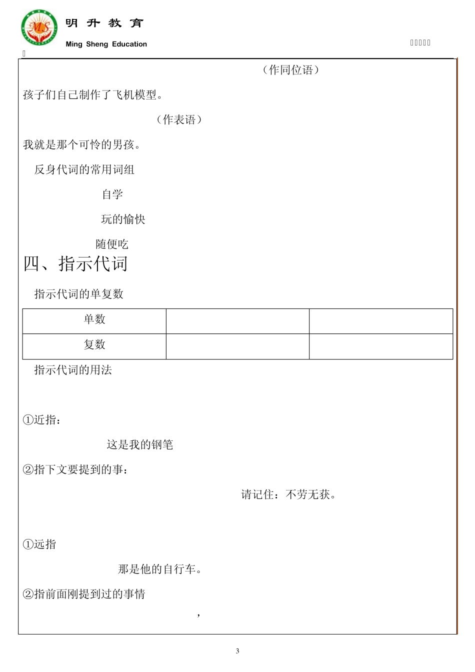 最全代词知识点梳理_第3页