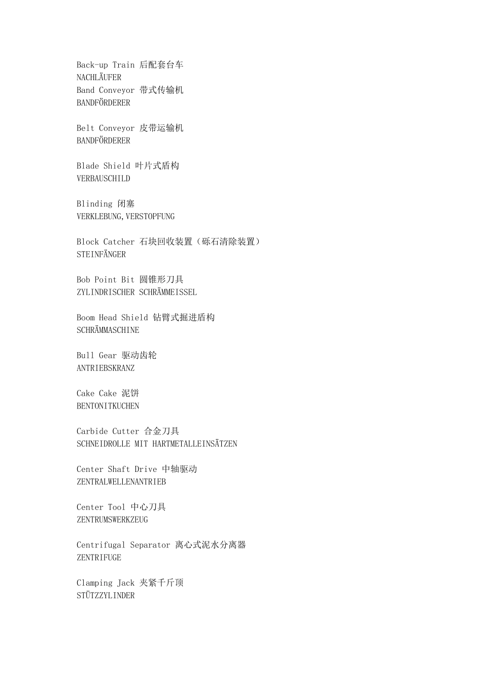 最全最详细的盾构机词汇_第2页