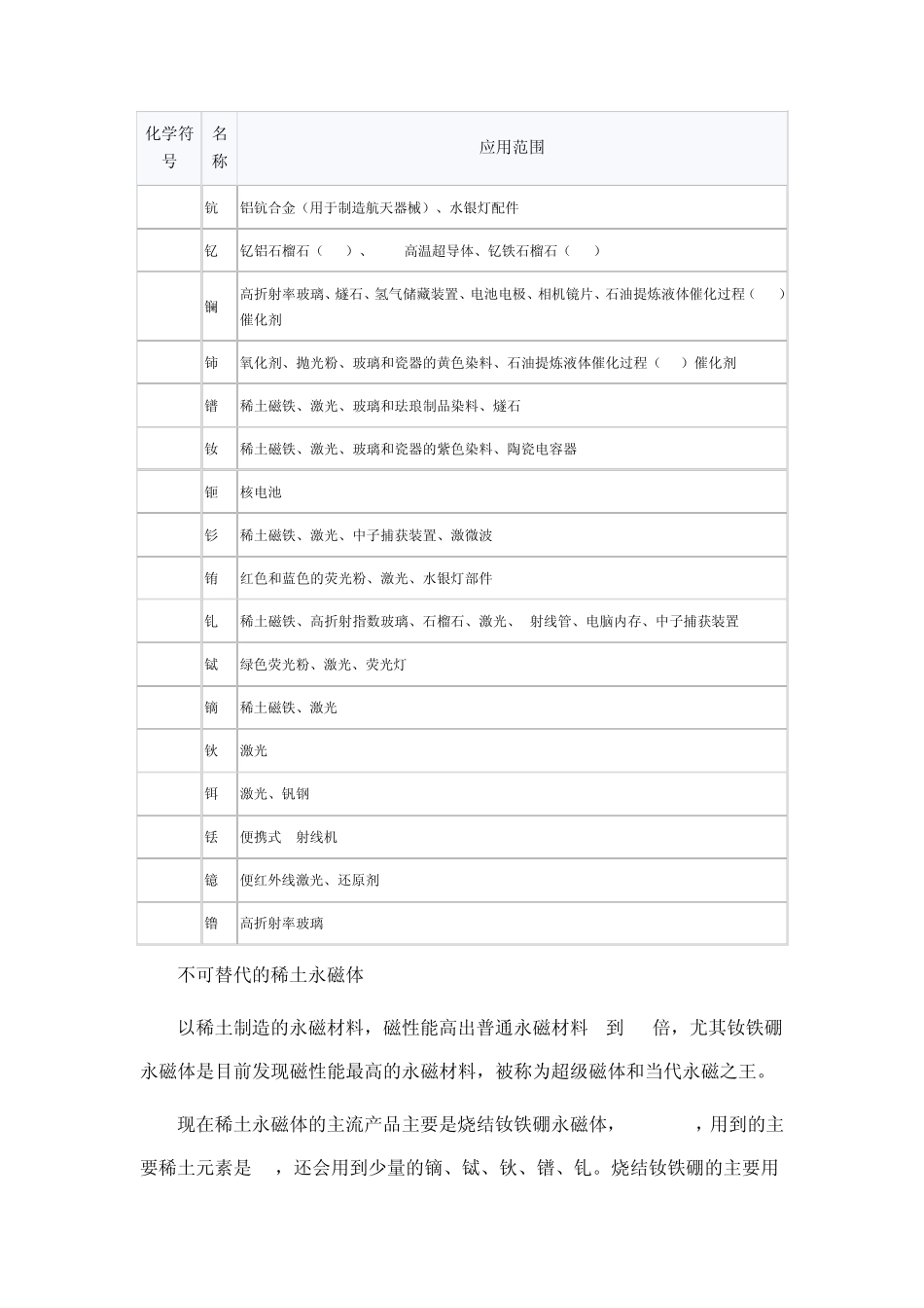 最全稀土的用途全方位了解稀土元素用途_第3页