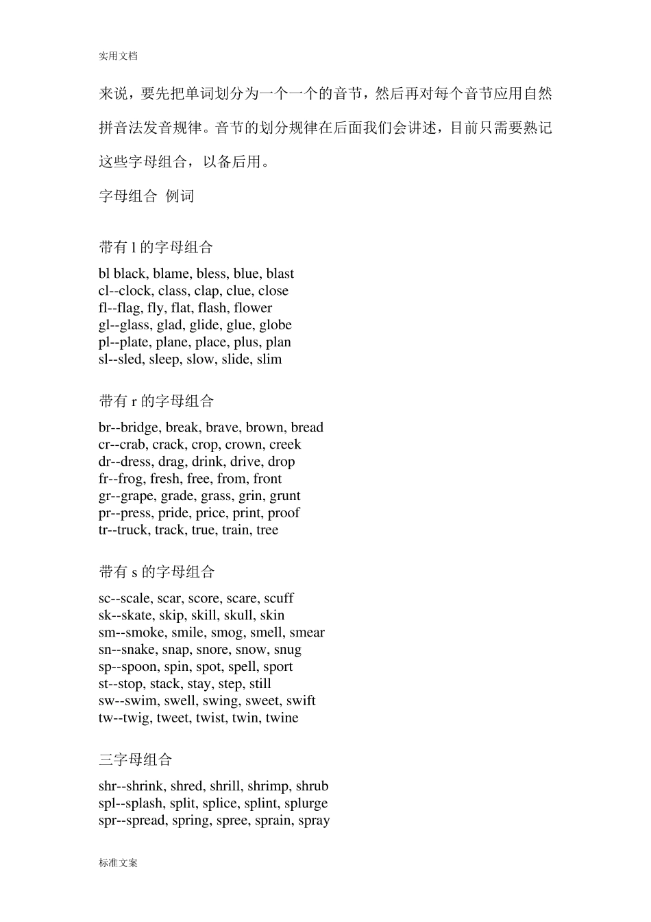 最全自然拼读规律_第3页