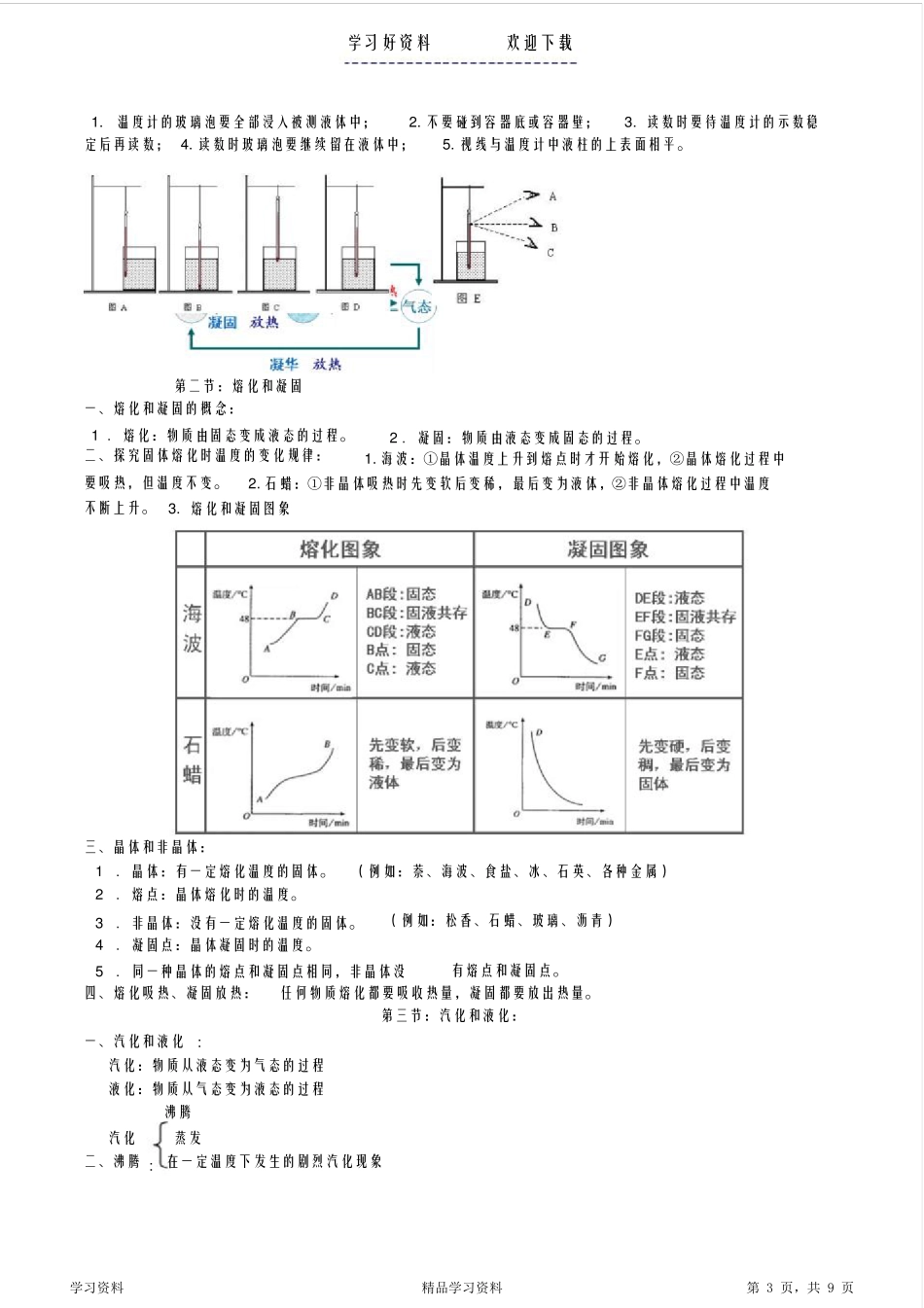 最全面八年级物理上册知识点归纳总结_第3页
