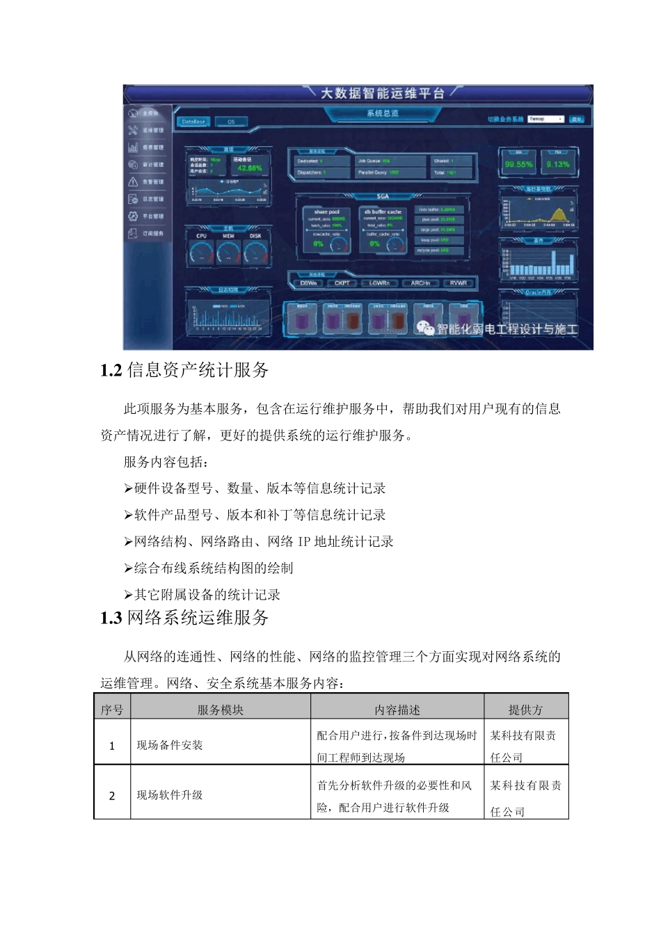 最全面的智能化弱电工程运维服务方案,含报价清单_第2页