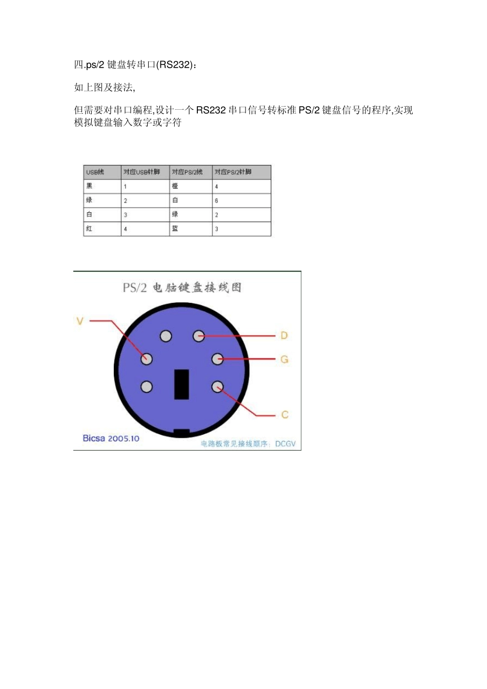 最全鼠标ps2转usb接线(带图)_第3页