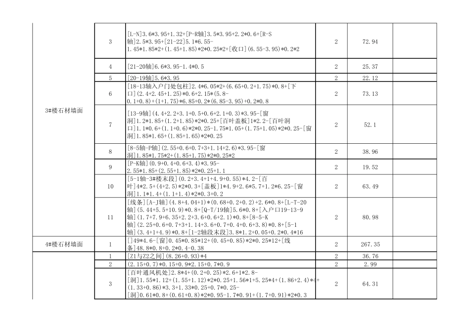 最完善的幕墙工程结算书_第3页