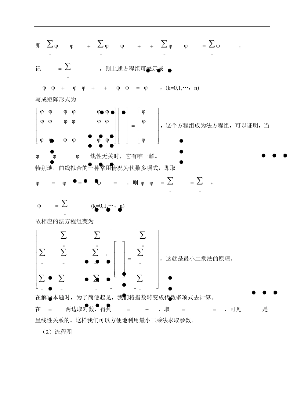 最小二乘拟合实验报告_第3页