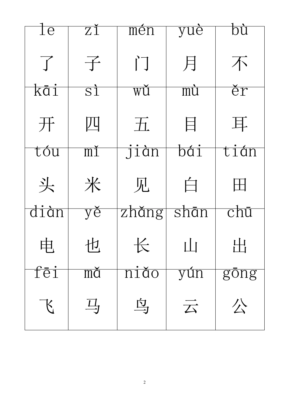 最常用带拼音汉字_第2页