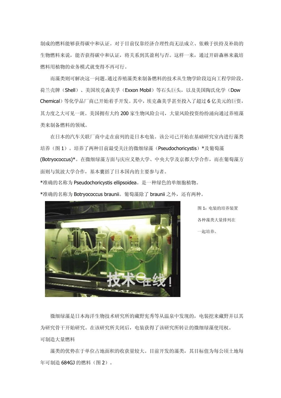 最强的生物燃料—“藻类”_第2页