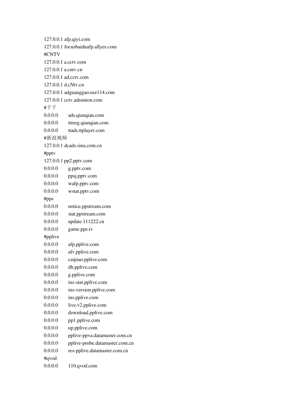 最新hosts去广告大全_第3页