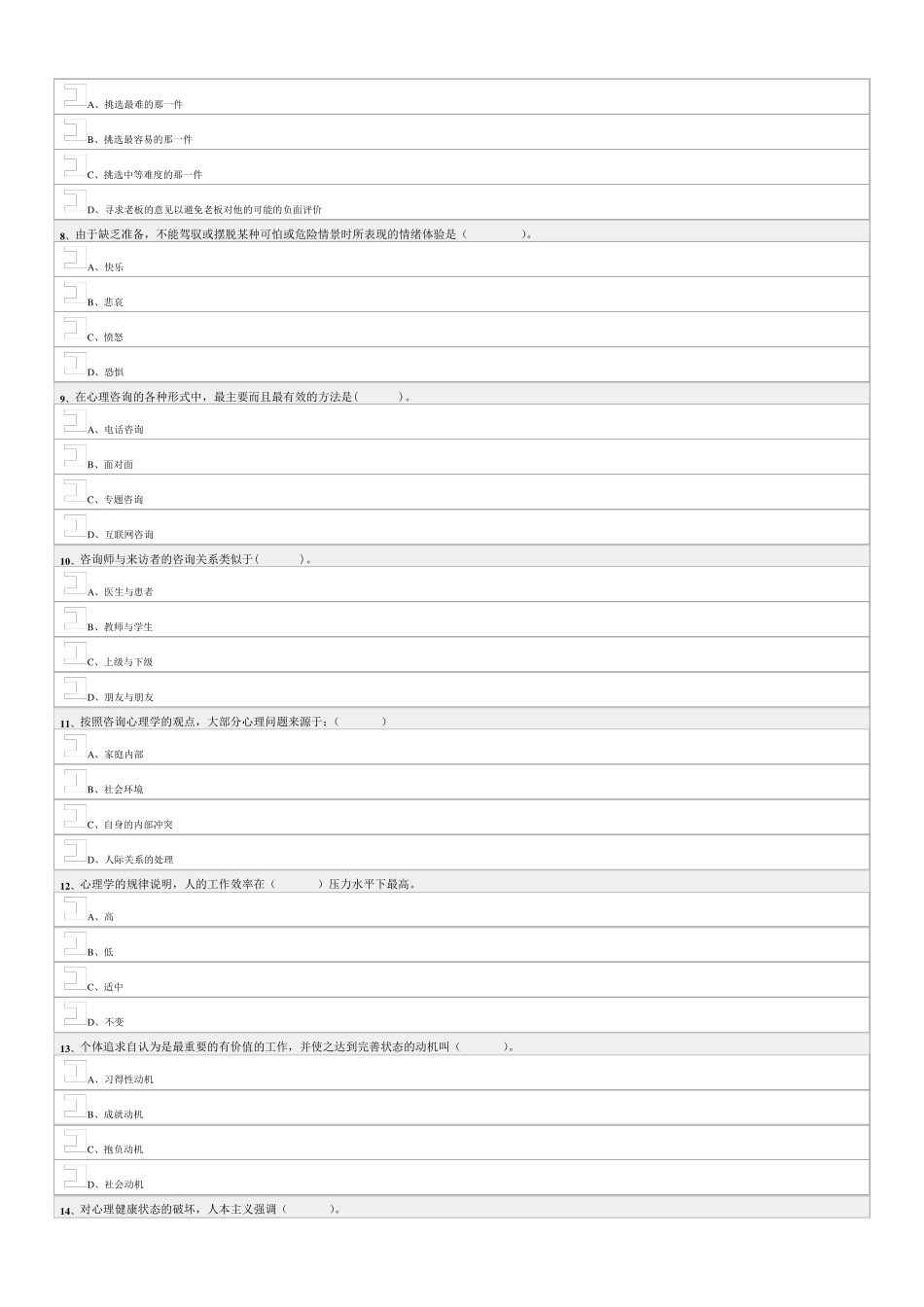 最新专业技术人员心理健康与心理调适_第2页