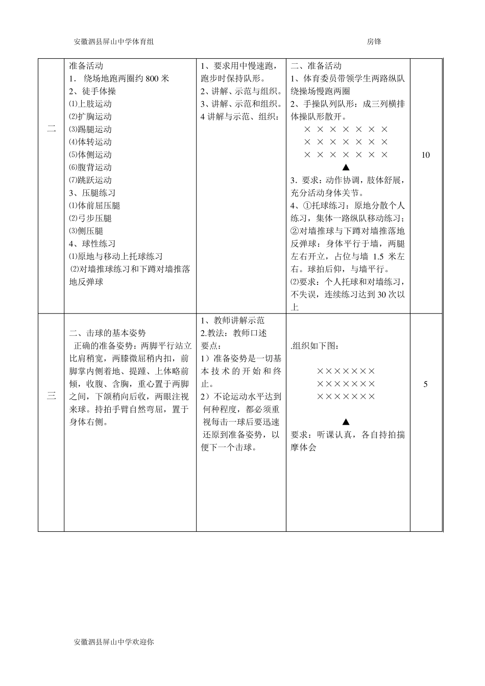 最新乒乓球教案_第2页