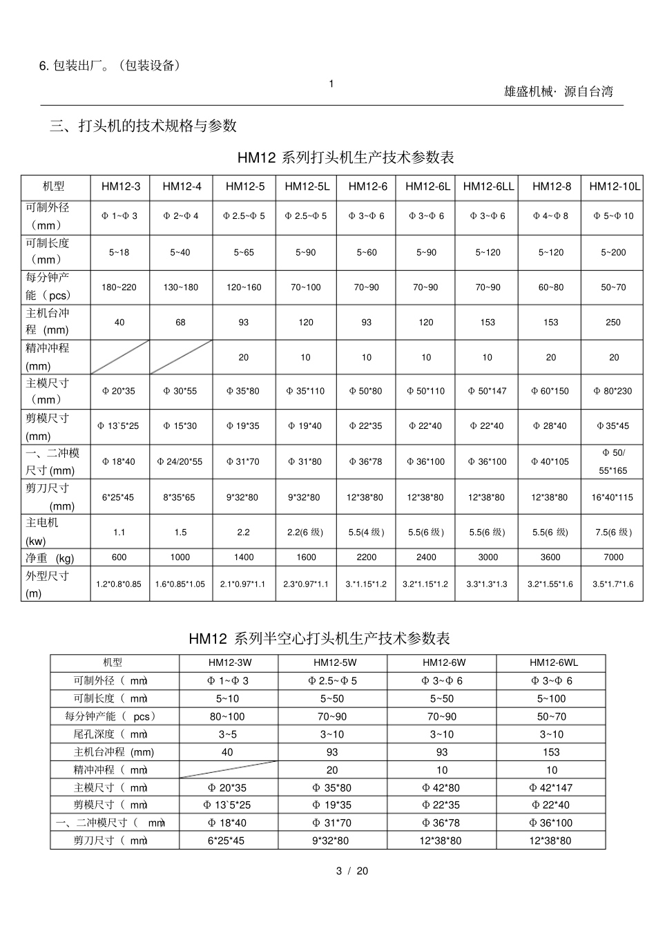 螺丝机械冷镦机使用指引_第3页