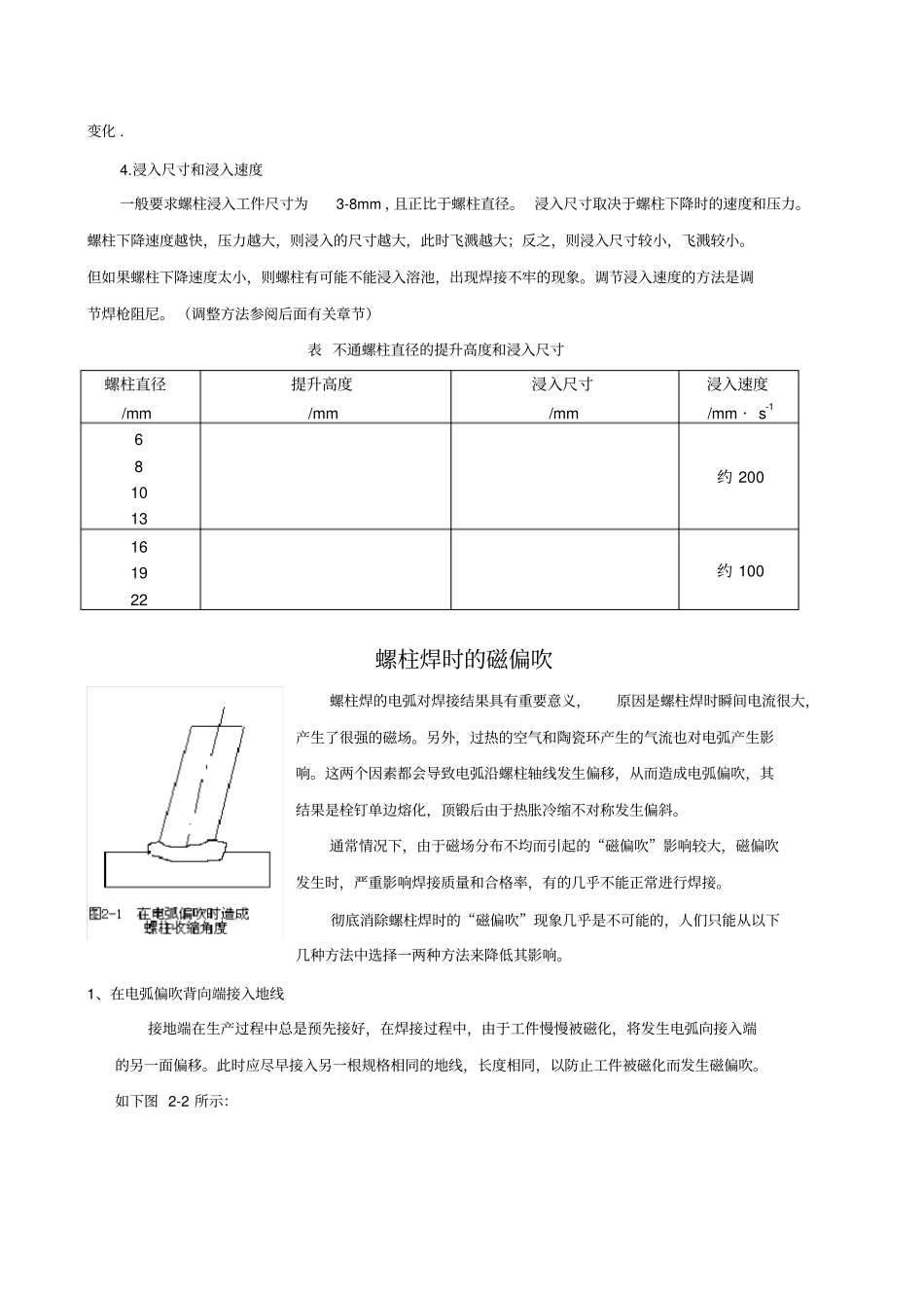 螺柱焊的过程及工艺参数_第2页