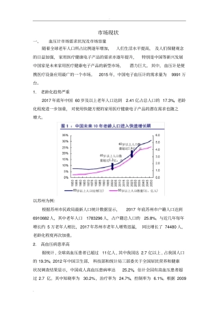 血压计场现状