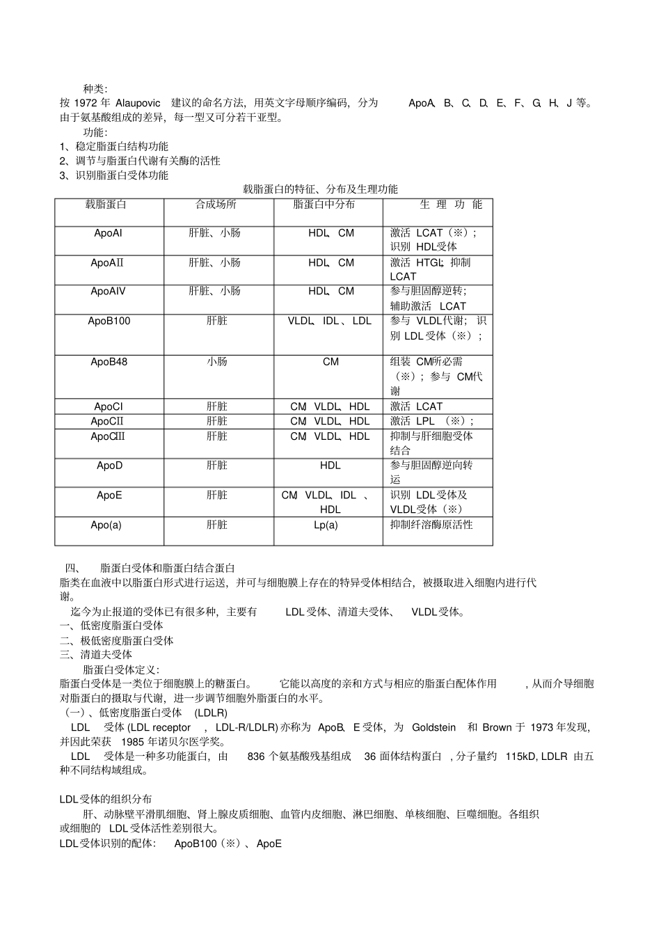 血浆脂蛋白及其代谢紊乱_第2页