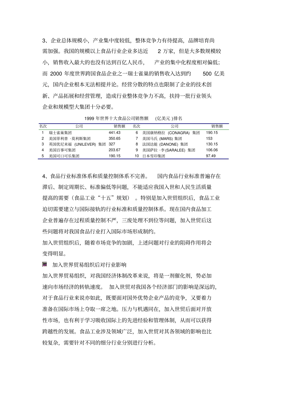 行业研究报告_食品__第3页