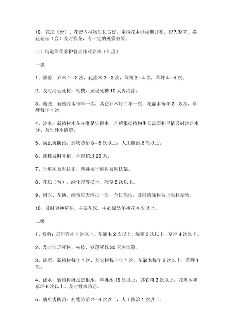 街道绿化养护标准_第3页