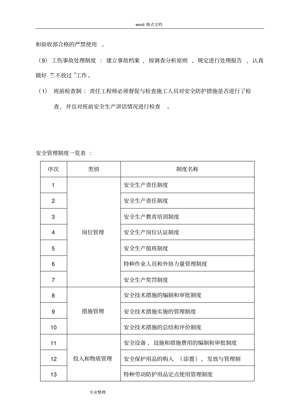 装修工程安全生产管理方案说明_第3页